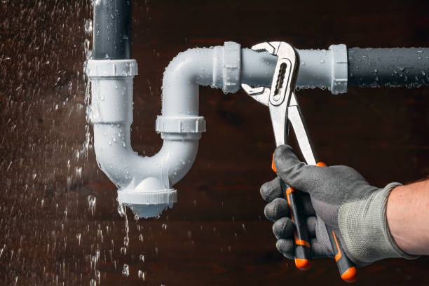 Professional Sewer Line Repair technician working in Newsoms, VA